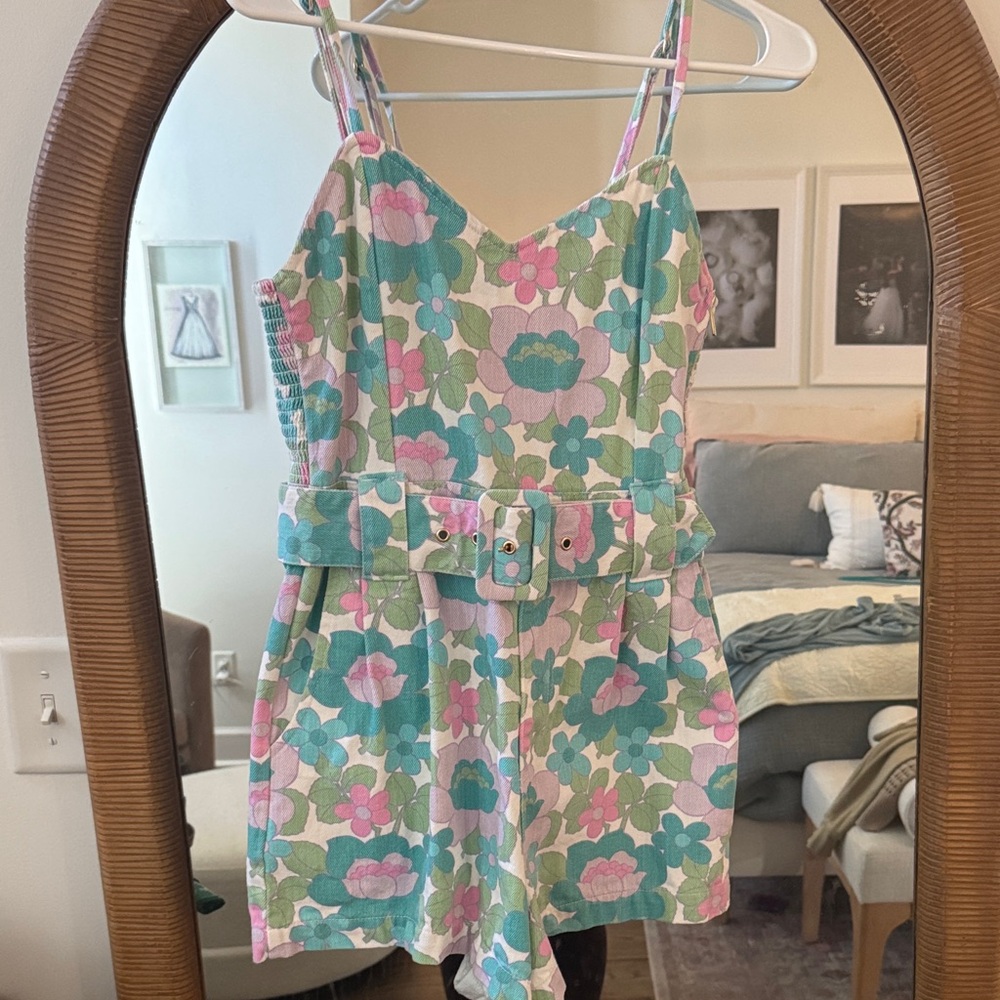 Show Me Your MuMu Pastel Floral Jumpsuit